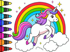 Mchezo Coloring Book: Magical Unicorn