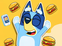 Mchezo Jigsaw Puzzle: Burger Dog Bluey