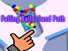 Mchezo Falling Balls: Sand Path