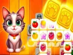 Mchezo Cat Town Tile Match Puzzle