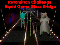 Mchezo Rato Milton Challenge Squid Game Glass Bridge