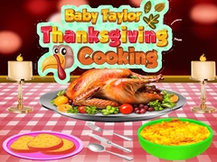 Mchezo Baby Taylor Thanksgiving Cooking