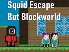 Mchezo Squid Escape But Blockworld