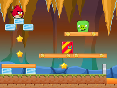 Mchezo Angry Birds Vs Green Pig