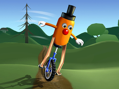 Mchezo Unicycle Balance 3D