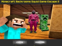 Mchezo Minecraft Backrooms Squid Game Escape 2