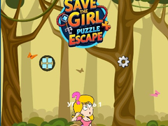 Mchezo Save the Girl Puzzle Escape