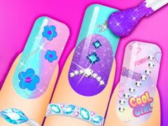 Mchezo Coloring Book: Nail Art