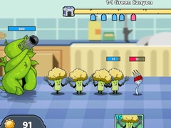 Mchezo Food Castle Tower Defense