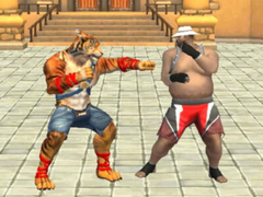 Mchezo Bodybuilder Karate Fighting