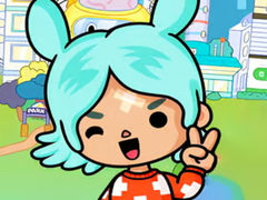 Mchezo Jigsaw Puzzle: Toca Boca World