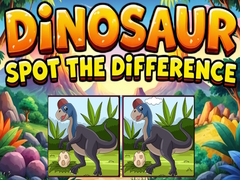 Mchezo Dinosaur Spot the Difference