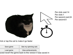 Mchezo Spinning Cat Clicker
