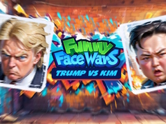 Mchezo Funny Face Wars Trump vs Kim