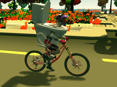 Mchezo Skibidi Toilet Bike Riding