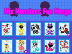 Mchezo Mix Monsters: Fun Merge