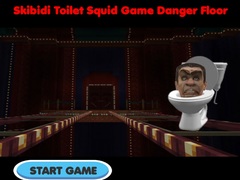Mchezo Skibidi Toilet Squid Game Danger Floor
