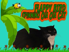 Mchezo Flappy Bird Spinning oia oia Cat
