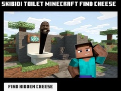 Mchezo Skibidi Toilet Minecraft Find Cheese