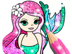 Mchezo Coloring Book: Little Mermaid