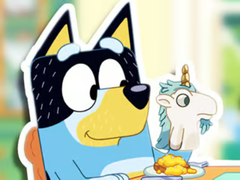 Mchezo Jigsaw Puzzle: Bluey Toy Time
