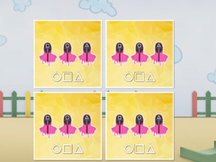 Mchezo Squid Game Memory Card Match