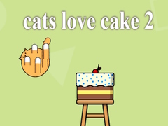 Mchezo Cats Love Cake 2