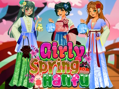 Mchezo Girly Spring Hanfu