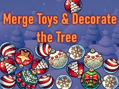 Mchezo Merge Toys & Decorate the Tree