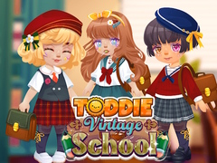 Mchezo Toddie Vintage School Day