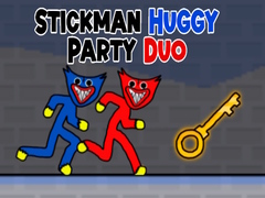 Mchezo Stickman Huggy Party Duo