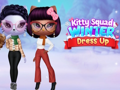 Mchezo Kitty Squad Winter Dress up