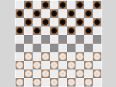 Mchezo International Draughts