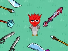 Mchezo Red Sprunki With A Sword