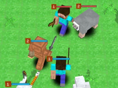 Mchezo Minecraft: Create a Monster and Fight!