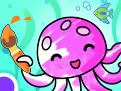 Mchezo Coloring Book: Aquarium