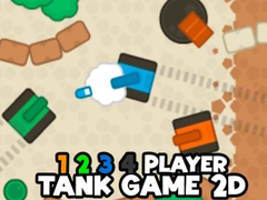Mchezo 1 2 3 4 Player Tank Game 2D