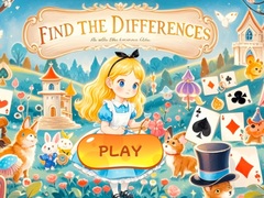 Mchezo Find The Differences: Alice In Wonderland