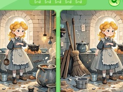 Mchezo Find The Differences: Cinderella