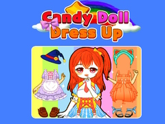 Mchezo Candy Doll Dress Up 