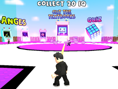 Mchezo Obby: Dumb or Genius IQ Test