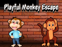 Mchezo Playful Monkey Escape