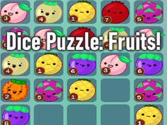 Mchezo Dice Puzzle: Fruits!