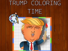 Mchezo Trump Coloring Time
