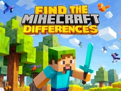 Mchezo Find The Differences: Minecraft
