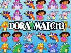 Mchezo Dora Match3