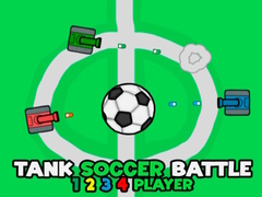 Mchezo Tank Soccer Battle 1 2 3 4 Player