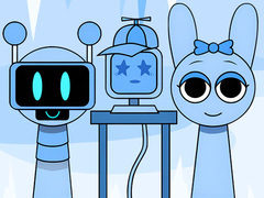 Mchezo Huggy Mix Sprunki Music Box