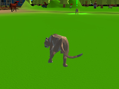 Mchezo Cougar Simulator - Big Cats