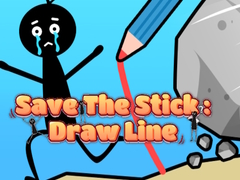 Mchezo Save The Stick: Draw Line
